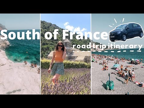 1 Week Road Trip Itinerary SOUTH OF FRANCE