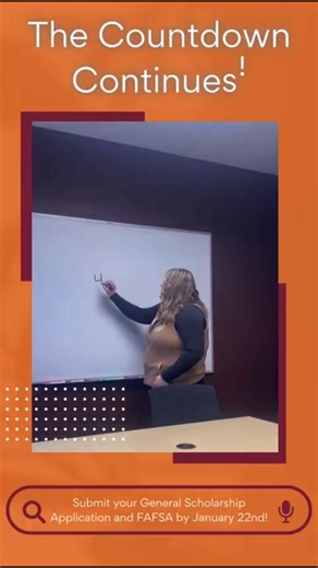 🚨 The countdown continues—only 3 days left to complete your General Scholarship Application and FAFSA! Don’t wait, apply now to maximize your aid. Submit Virginia Tech’s General Scholarship Application and the 2026-27 FAFSA by January 22 for maximum institutional aid. #VirginiaTech #scholarships #financialaid #scholarshipsAtVT | Virginia Tech Office of University Scholarships and Financial Aid