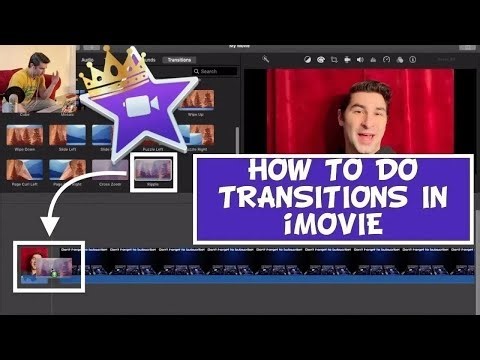 How to do Transitions in iMovie Tutorial