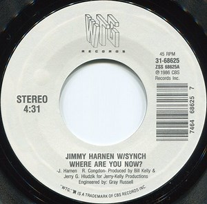 Jimmy Harnen W/ Synch - Where Are You Now?