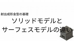 TopSolid ソリッドモデルとサーフェスモデルの違い