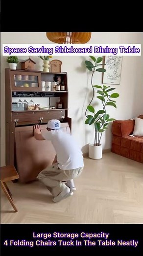 Space Saving Sideboard Dining Table