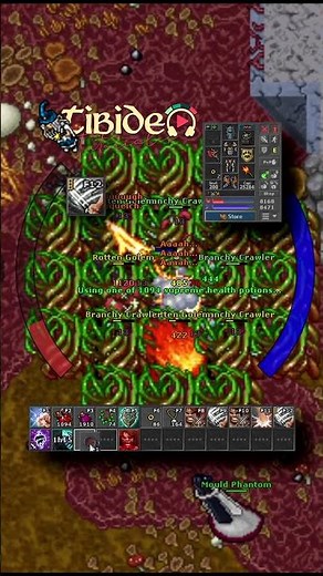 TIBIA / PROBANDO LAS MULTI-ACTION BARS