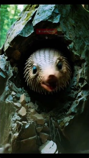 Rescue Pangolin from Giant Rock 🐾 | Funny Animal Shorts