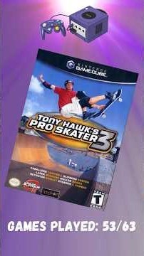 TONY HAWK PRO SKATER 3 #gaming #gamecube #tonyhawk #1hour #review