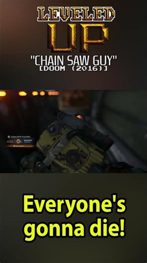 Chain Saw Guy [DOOM] #gaming #doom #doom2016 #nintendoswitch #chainsawman