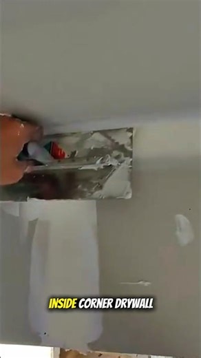 Perfect Drywall Inside Corners with This Pro Tool | Inside Corner Drywall Trowel