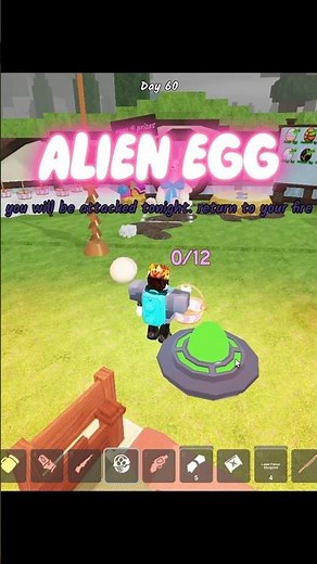 Alien egg #99nightintheforest #roblox #bloxer