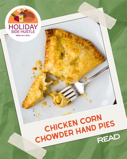  Happiness is a warm hand pie! Elevate your holiday app game with...
