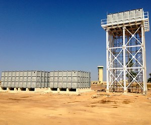 [Hot Item] FRP Water Tank Firefighting and Commercial Storage Tank