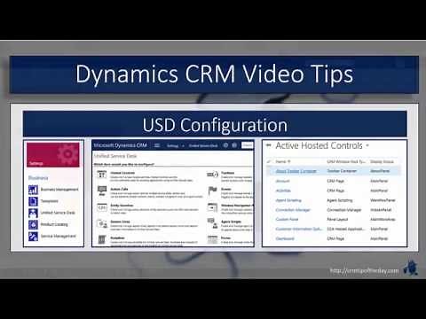 Dynamics CRM Unified Service Desk - Hosted Controls