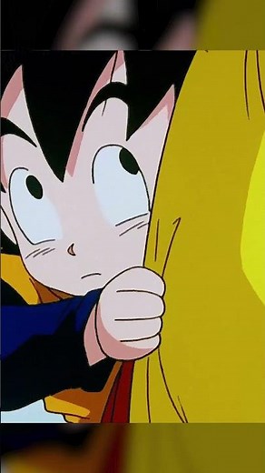 Goten meets Goku for the first time #shorts #anime #dragonball