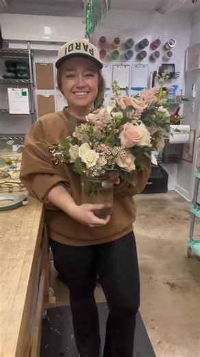Courtney | Texas Florist on Instagram: "Clearly this episode of Law & Order: SVU had my full attention 😆 Loved designing this perfect cascading bridal bouquet for one of our sweet brides 🤍"