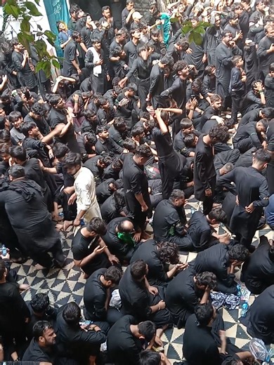 6 Muharram 😭🙏 #nicholsonroad#azadari#muharramstatus#viral#lahore