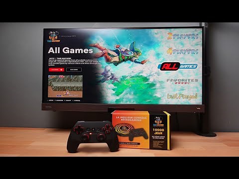 Time Machine - NEW Retro Gaming Console 2021 - 10,000 Games!