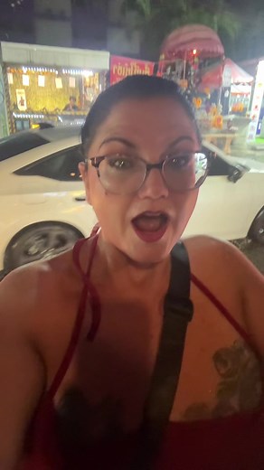 Drenched Booty Moments with Glitter Vamp