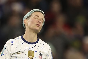 Megan Rapinoe says farewell to the US national team with her saddest ending