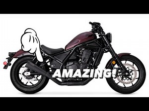 Honda Rebel 1100 Vance & Hines Exhaust! Review & Sound!