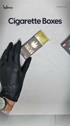 Luxury Packaging Solutions for Cigarette Brands #boxagency #custompackaging