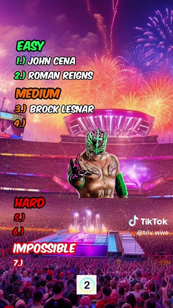 Guess the WWE Superstars😄🤯 #wwe #wwetiktok #wwequiz #quiz #trivia | wwe