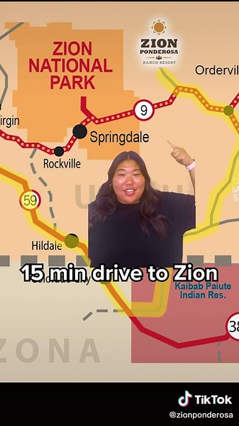 Zion Ponderosa Ranch Resort on TikTok