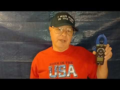 December 15, 2025 - CEN-TECH TRMS AC 600V CAT III BASIC CLAMP METER (how to use)