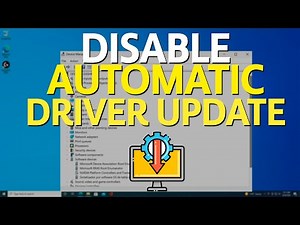 How To Disable Automatic Driver Updates in Windows (Tutorial)