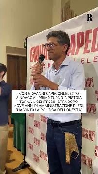 Pistoia returns to the center-left with the "very broad field" led by Capecchi