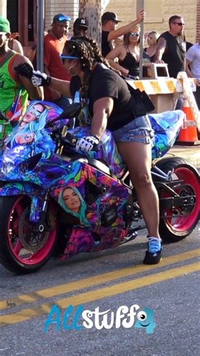 5.5M views · 62K reactions | Street Motorcycle With Custom Graphics | Daytona Bike Week | Motorcycle World | Facebook