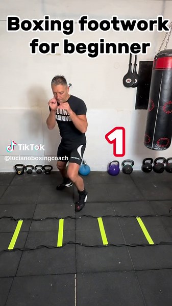 Boxing footwork for beginner 4 step for learn boxing footwork #boxe #boxing #footwork