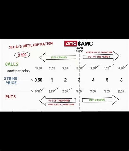 Options Bluntly and Simply💯 $AMC $GME Here I go over Everything in 30 Minutes How Options are Priced , how they are valued etcI go into DETAIL here and will be in Part 2 of this also , if you know nothing about options this is a crash course