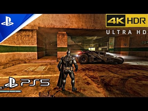 Batman Begins Remastered (PS5) 4K60FPS HDR Gameplay