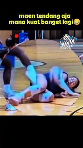 tendangan apa ini namanya ⁉️😁#funnymoments #volleyball #shorts