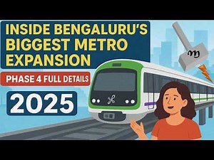 Inside Bengaluru’s Biggest Metro 🚇 Expansion | Phase 4 Full Details 2025
