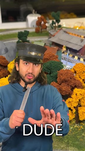 idktrains / idkjoelle 🚂 on Instagram: "I bet you’ve NEVER seen a folding table model train N-Scale layout like this before ✌️🤓 actually you might of… but I don’t know you personally so idk. Follow @idktrains for part 2! #modelrailway #modeltrains #modelrailroad #nscale #modellbahn #kato #trains"