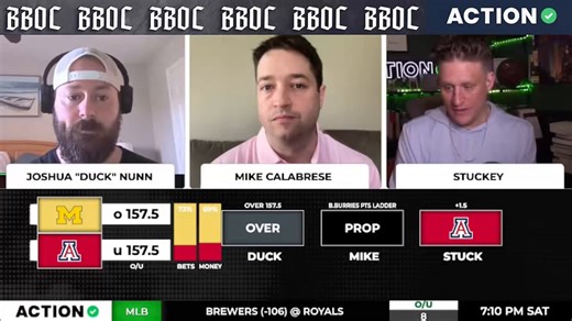 Final Four BBOC Live Parlay 🤝🏀 Michigan Alternate Team Total Over 69.5 @Steponaduck🏀 Arizona ML @EastBreese🏀 Andrej Stojakovic 10+ Points @Stuckey2🔗 Tail here: https://t.co/CIglN7vMtfDownload the DraftKings Sportsbook app and use code BBOC. The crown is yours.@DKSportsbook
