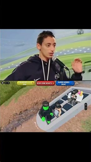 Roblox funny 🤣🤣 moment water boat racing 2026