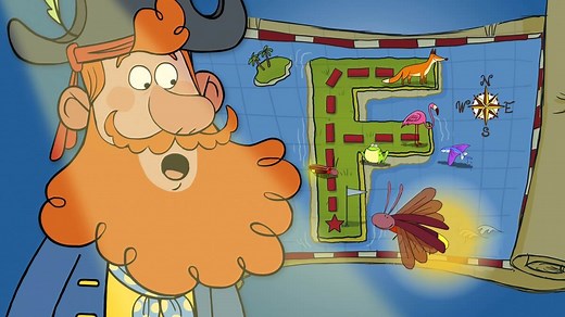 A Fantastic Adventure on "F" Island - Super Simple