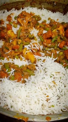 Veg Dum Biryani | Hyderabadi Biryani | How to make perfect Biryani | #biryani #recipe #food #shorts