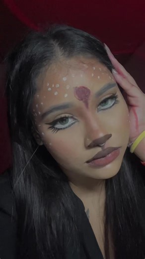 Deer Makeup Tutorial for Spooky Glam