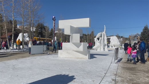 Ice artists from worldwide descend upon Colorado for international competition