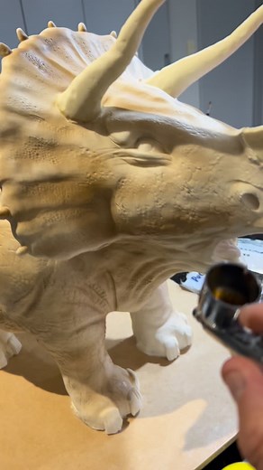 80 reactions · 24 comments | Ozzy’s big day. Happy birthday mate. Sorry Peter the triceratops scared you at first but I wasn’t gonna make another Barney﫢 great day catching up with family and I can’t eat another blue jellybean. #triseritops #dinosaur #cake #birthday #ozzy | Kevin Martin | Facebook