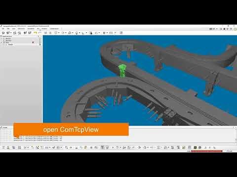 Virtual Commissioning Workflow with industrial Physics and Automation Studio