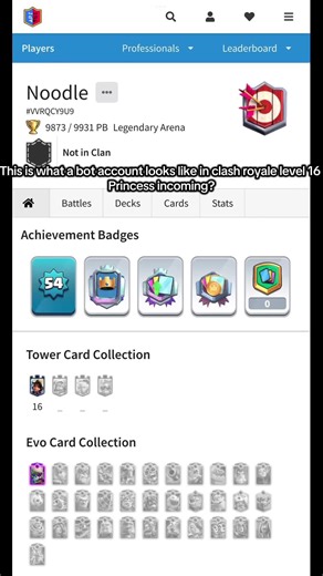 Bot Accounts in Clash Royale Level 16: What to Expect