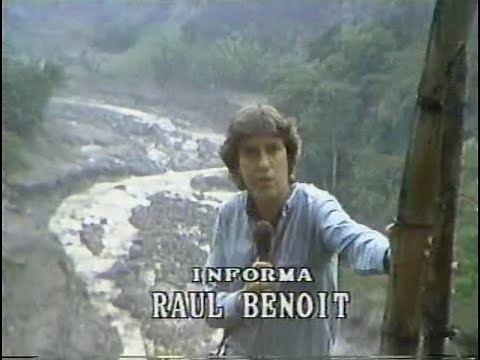 Raúl Benoit / Catástrofe del Volcán Nevado del Ruiz en noviembre 13 de 1985 en Colombia.