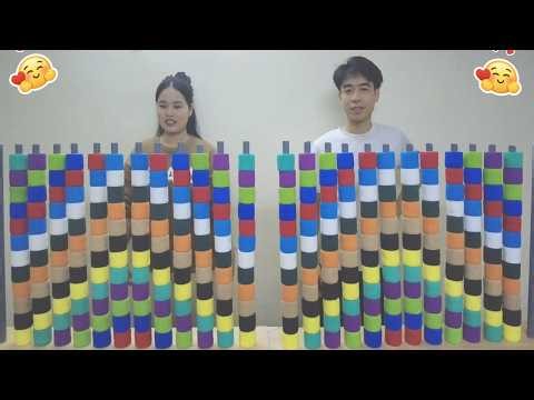 Color Sorting Challenge 🍊🍊🍊 Will Chang be able to complete the challenge?