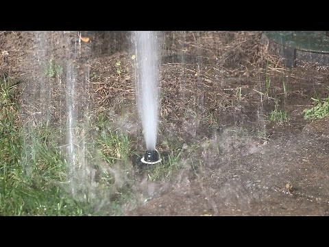 Finding leaks in your in-ground sprinkler system