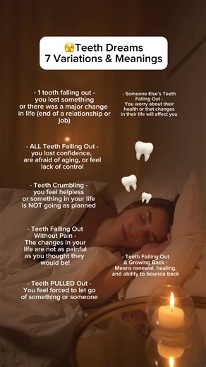 Dreaming of Teeth Falling Out: Unsettling Meanings