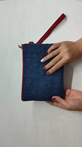 Patchwork Wristlet Purse #fbreels #trendingreels #fbviral #easysewing #sewing #quilt #diybag #diycraft #diyprojects #sewist | DIY Cheng