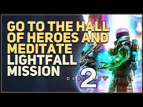 Go to the Hall of Heroes and meditate to receive Strand subclass Destiny 2